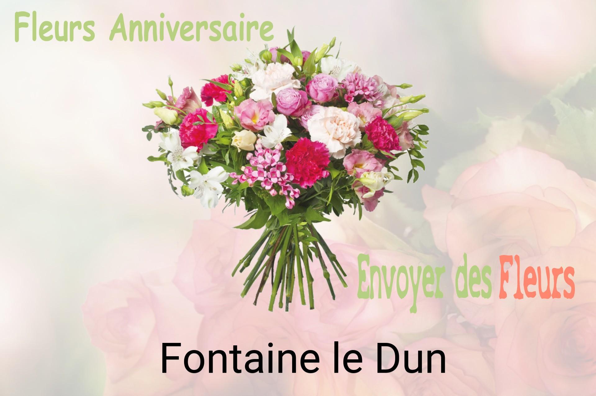 Bouquet de fleurs d’anniversaire livré à Fontaine-le-Dun